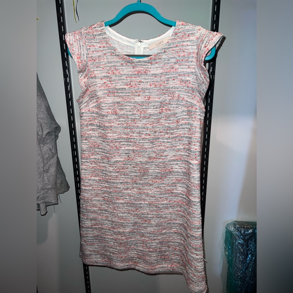 Loft Pink Shift Dress